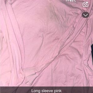 Pink Long Sleeve Shirt